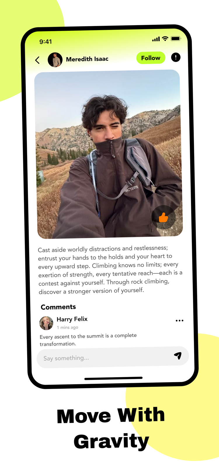 Dica notes feature